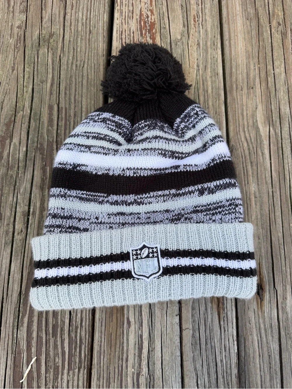 NFL knit pom